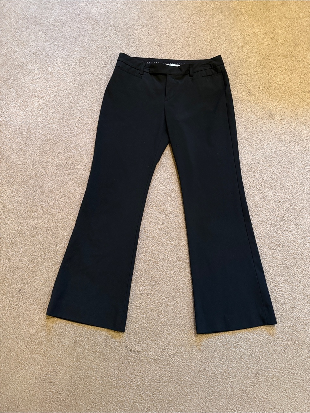GAP Black Flare Trouser Pants
